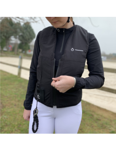 Gilet Airbag Cavalleria Toscana Noir 2