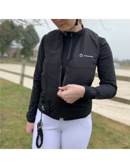Gilet Airbag Cavalleria Toscana Noir