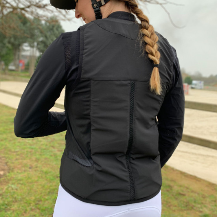 Gilet Airbag Cavalleria Toscana Noir