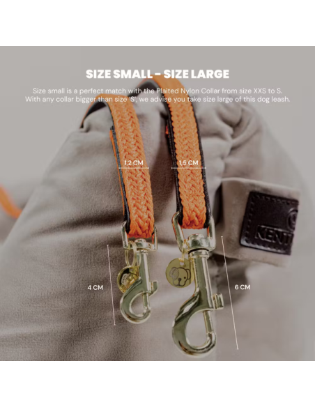 Laisse Kentucky Nylon Tressé 120 cm