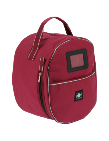 Riding World Helmet Bag Burgundy