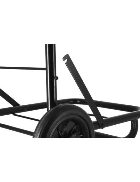 Chariot Hippotonic Porte-selle Noir