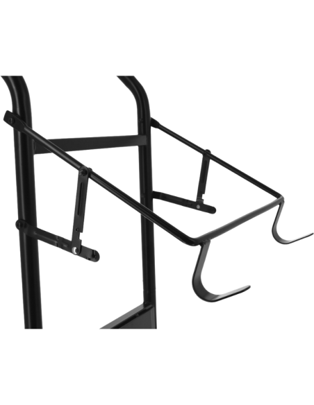 Chariot Hippotonic Porte-selle Noir