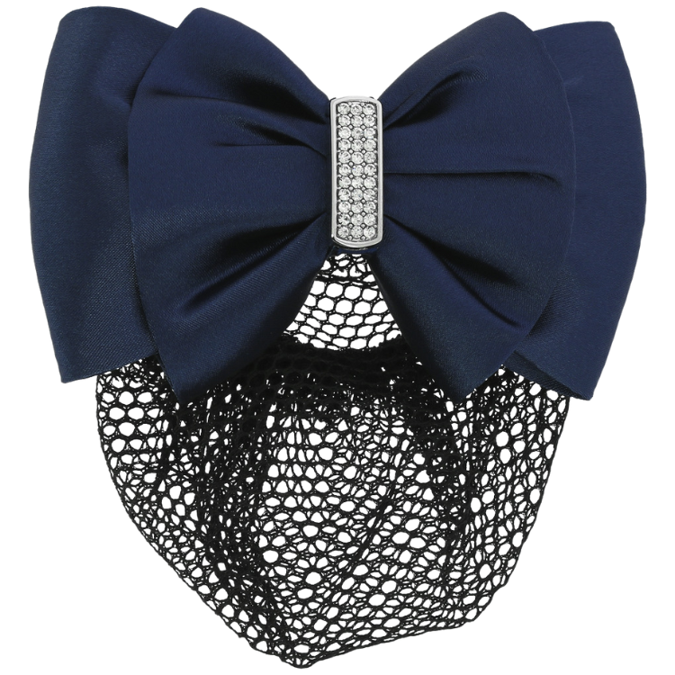 Barette Résille Equithème Strass Marine