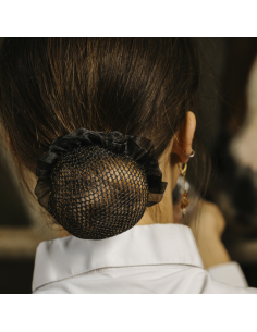 Résille Equithème Shiny Noir 2