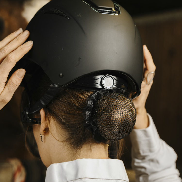 Résille Equithème Shiny Noir