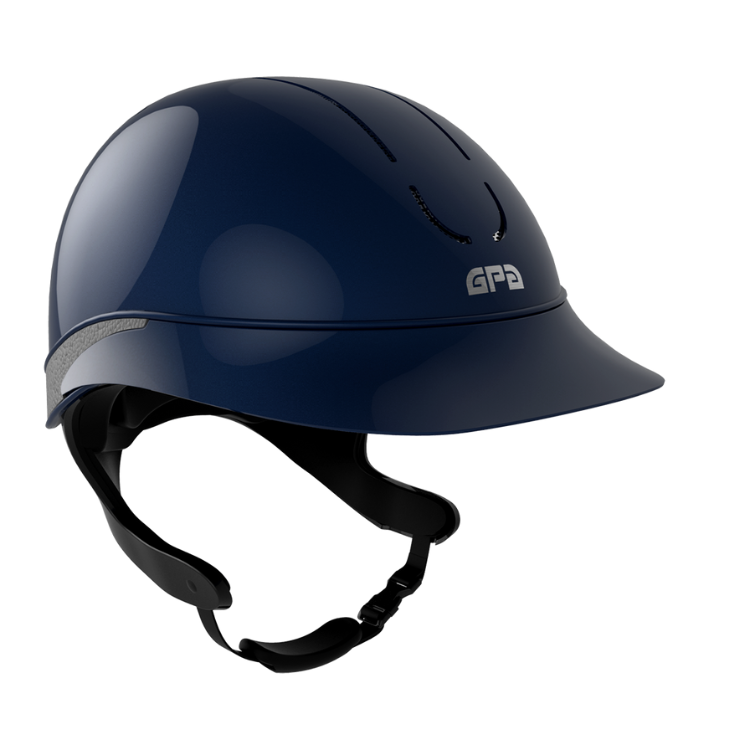Casque GPA Speed Air Global TLS Glossy MARINE/GRIS