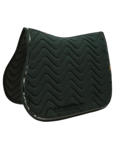 Equitheme Glossy Saddle Pad Black