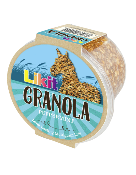 Friandises Likit Granola Céréales Menthe poivrés