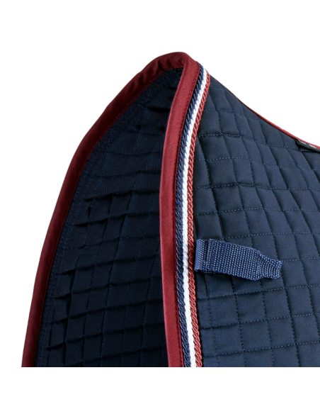 Tapis De Selle Premier Equine Coton Dressage Marine