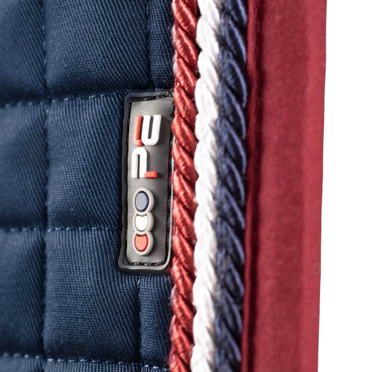 Tapis De Selle Premier Equine Coton Dressage Marine