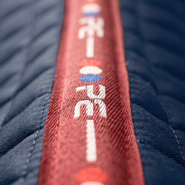 Tapis De Selle Premier Equine Coton Dressage Marine