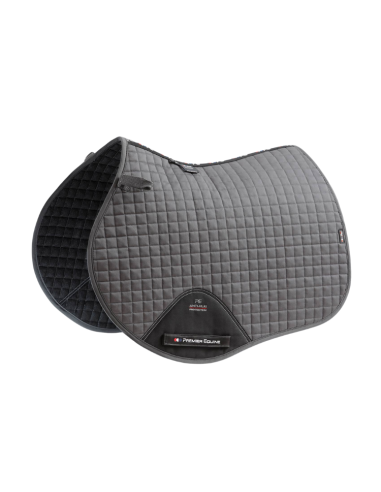 Tapis De Selle Premier Equine Jumping Gris