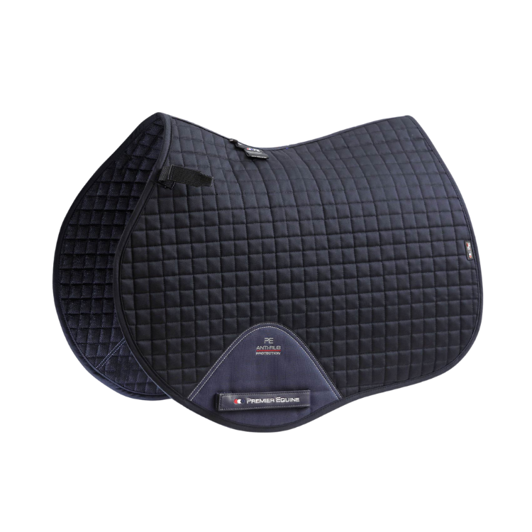 Tapis De Selle Premier Equine Jumping Marine