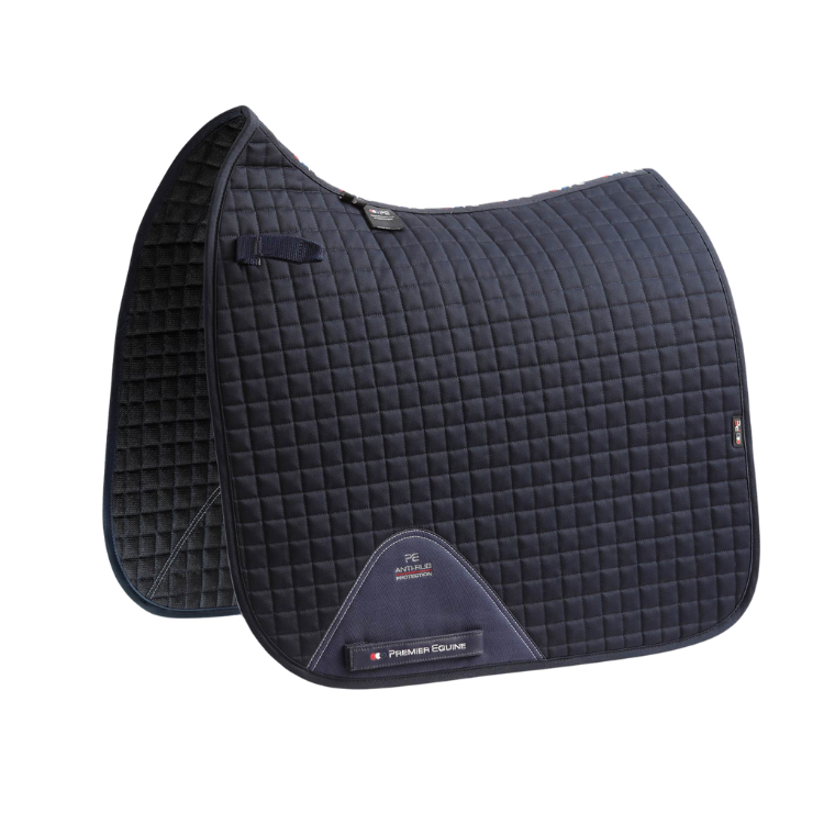 Tapis De Selle Premier Equine Dressage Marine