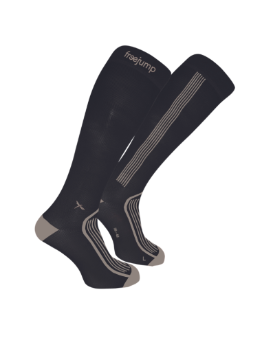 Freejump Technical Riding Socks Black/beige