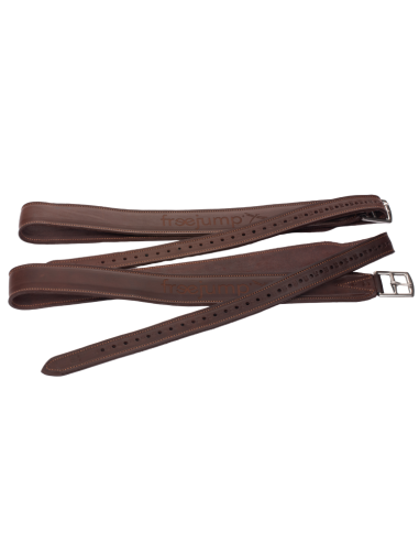 Étrivières Freejump Classic Wide Marron