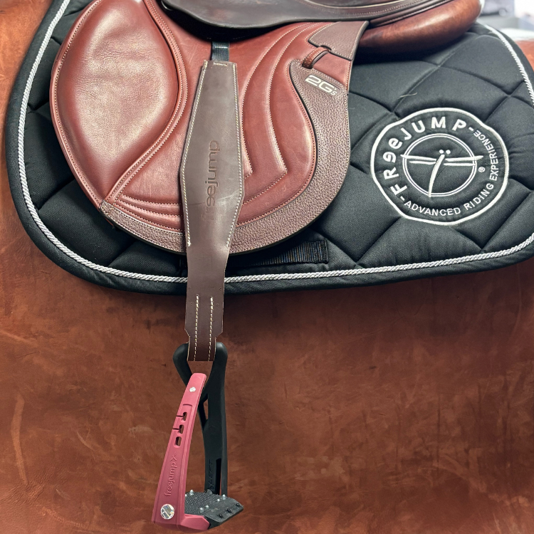 Étrivières Freejump 4x6 Marron