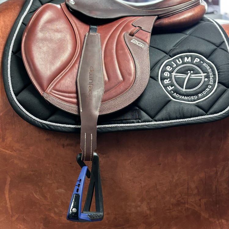 Étrivières Freejump 4x6 Marron