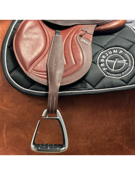 Étrivières Freejump 4x6 Marron