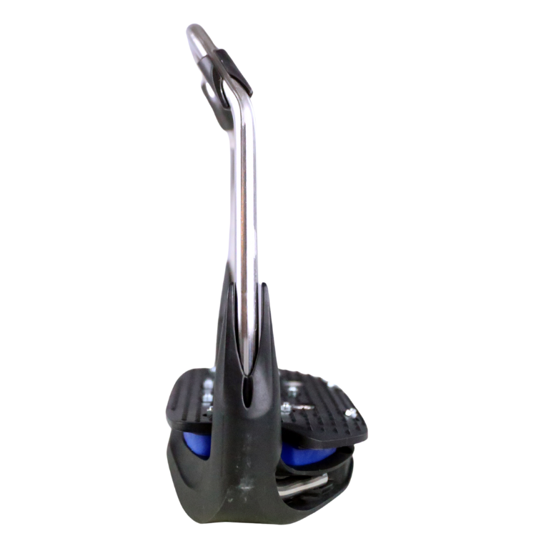 Étriers Freejump Air's Navy/navy, plancher incliné, œil droit, noir