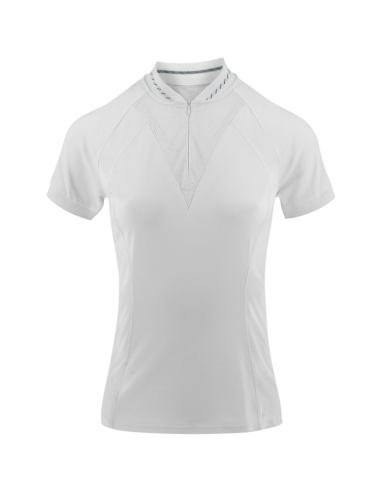 Polo Equithème Elodia Blanc