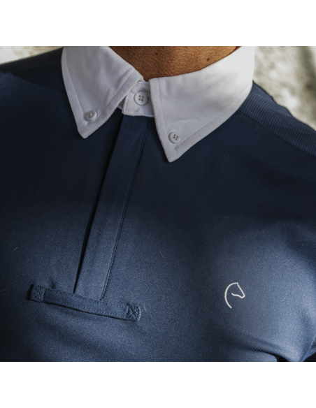 Polo Equithème Wellington Marine