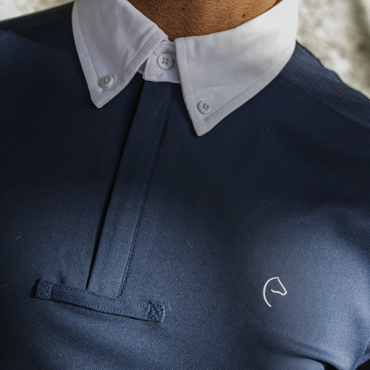 Polo Equithème Wellington Marine