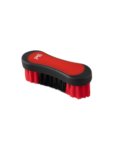 Brosse De Tête Premier Equine Soft Touch Noir/rouge