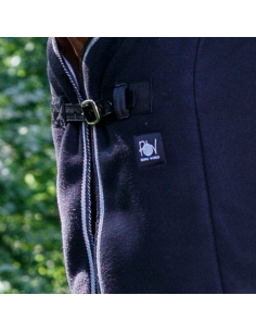 Chemise Polaire Riding World Noir/gris 2