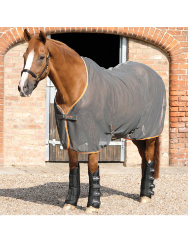 Premier Equine Net-Air Cooler Rug Grey