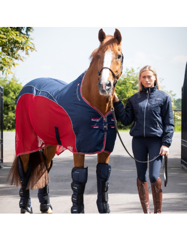 Premier Equine Sports Cooler Rug Navy