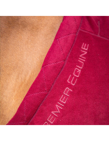 Couverture Séchante Premier Equine Buster Continental Edition Bordeaux
