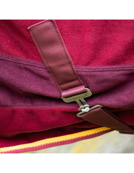 Couverture Séchante Premier Equine Buster Continental Edition Bordeaux