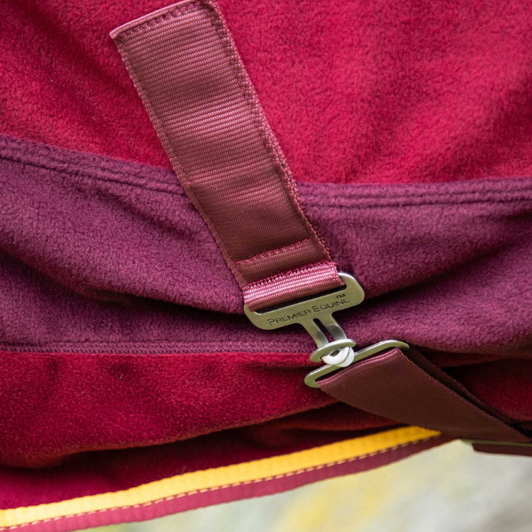 Couverture Séchante Premier Equine Buster Continental Edition Bordeaux