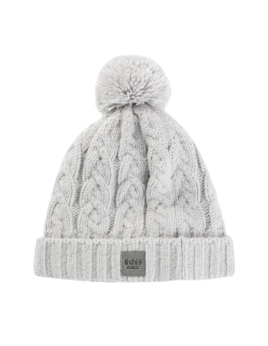 Bonnet Hugo Boss Bobble GRIS