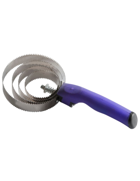Étrille Métallique Ronde Hippotonic Soft Violet