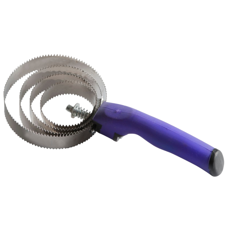 Étrille Métallique Ronde Hippotonic Soft Violet