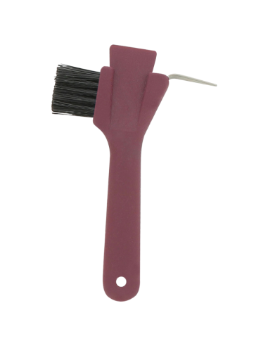 Hippotonic 3-in-1 Hoof Pick Burgundy