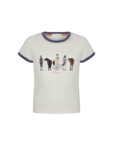 LeMieux Puddle Pals T-Shirt Ecru