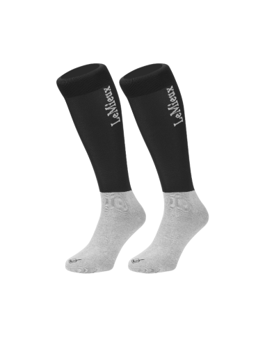 LeMieux Competition Socks Set of 2 Pairs Black