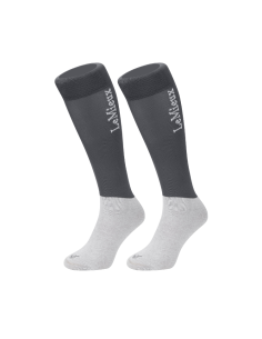 Chaussettes de Compétition LeMieux Lot de 2 Paires Gris