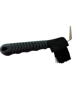 Hippotonic Soft Hand Hoof Pick Black/grey