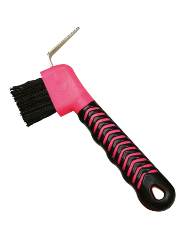 Hippotonic Soft Hand Hoof Pick Fuschia/black