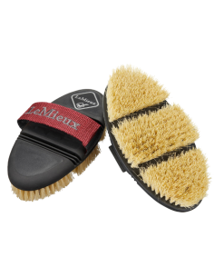 Brosse LeMieux Flexi Scrubbing Abricot 2