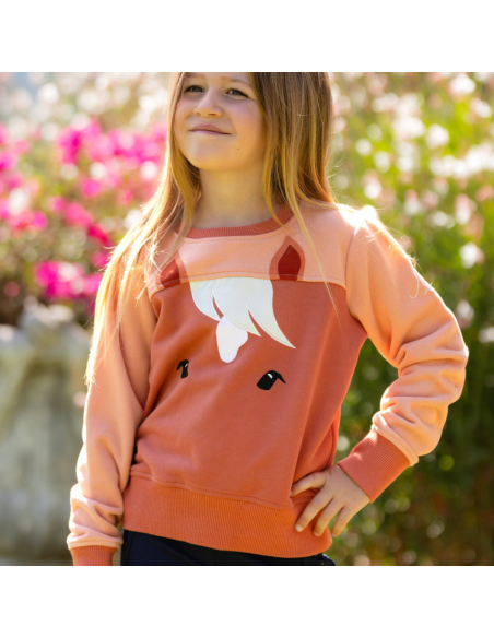 Sweat Enfant LeMieux Mini Pony Abricot