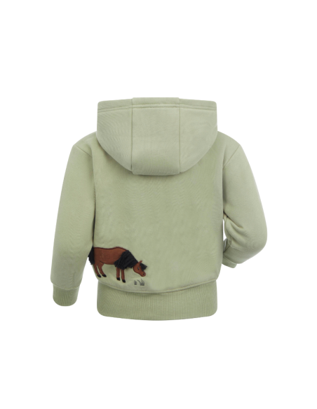 Sweat Zippé à Capuche LeMieux Mini Charlie Fougère