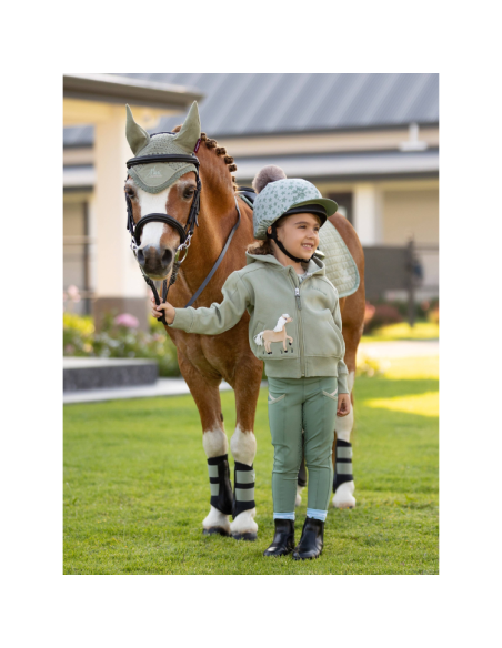 Sweat Zippé à Capuche LeMieux Mini Charlie Fougère