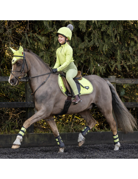 Tapis de Selle CSO LeMieux Square Junior Loire Kiwi