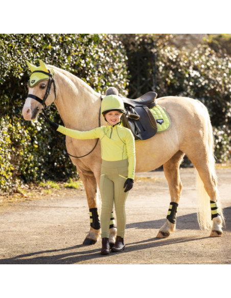 Tapis de Selle CSO LeMieux Square Junior Loire Kiwi